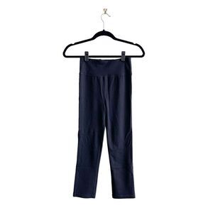 J Crew Knit Goods Women's Pull On Stretch Ankle Leggings Black Size XS